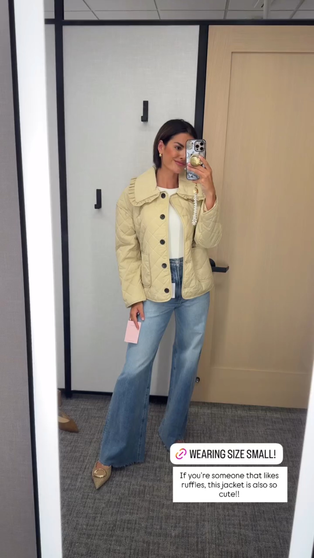 this jacket is perfect for the girl who loves ruffles 

#LTKSaleAlert #LTKSeasonal #LTKStyleTip