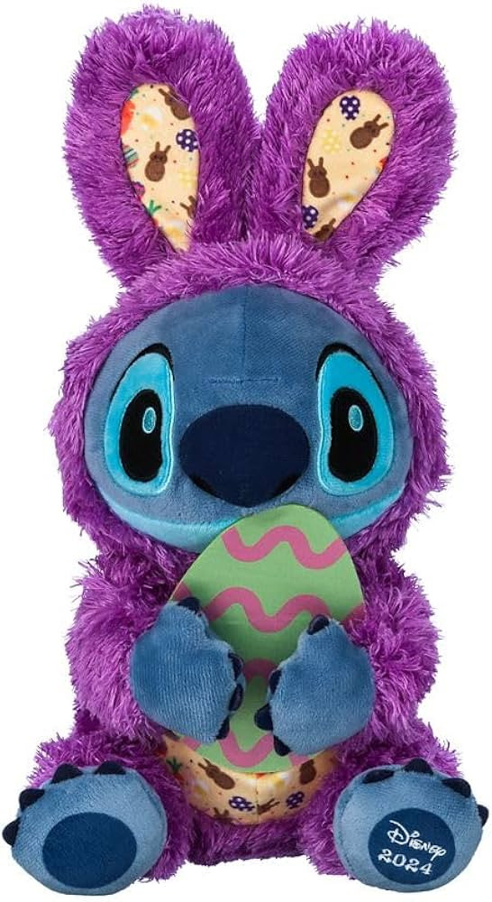 Disney Store Official Stitch Easter Plush, 13 Inches, for Boys and Girls, Squishy Animals, Perfec... | Amazon (US)