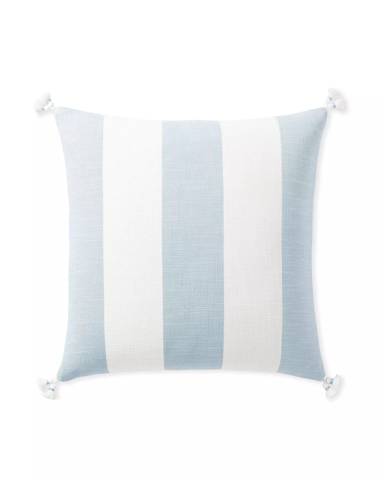 Bay Stripe Outdoor Pillow Cover | Serena and Lily