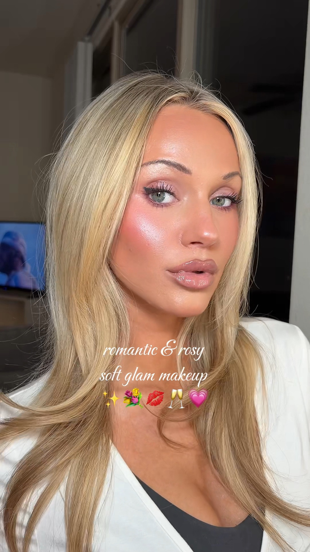 romantic rosy glam- don’t wait until valentines next year to look this good 😚💋

#LTKBeauty #LTKU #LTKgrwm