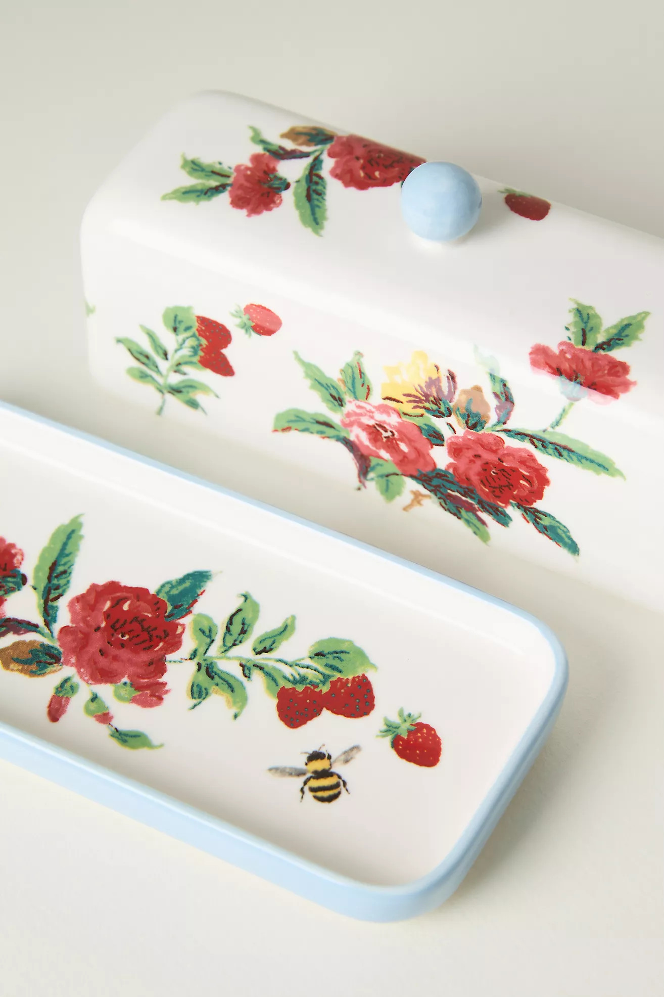 Camille Stoneware Butter Dish | Anthropologie (US)