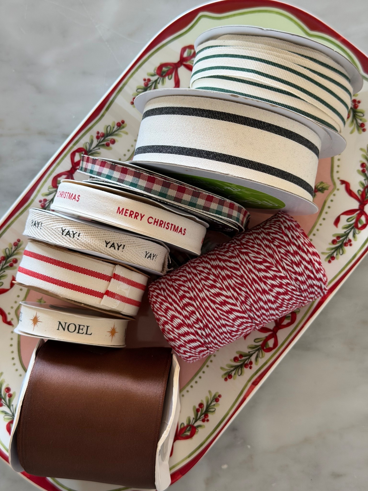 My ribbon line-up for the season is getting me so excited! 

#LTKHome #LTKSeasonal #LTKFindsUnder50