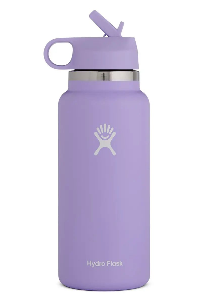 Hydro Flask 32-Ounce Wide Mouth Bottle with Straw Lid (Nordstrom Exclusive Color) | Nordstrom | Nordstrom