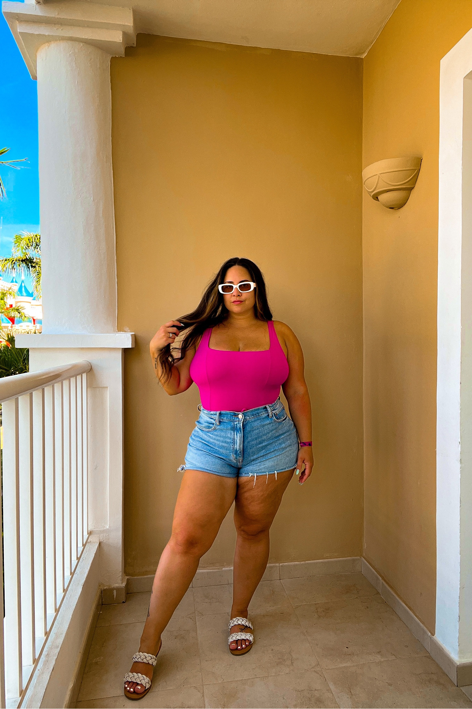 Swimsuit, bodysuit, shapewear? All 3. 

#LTKcurves #LTKswim #LTKstyletip