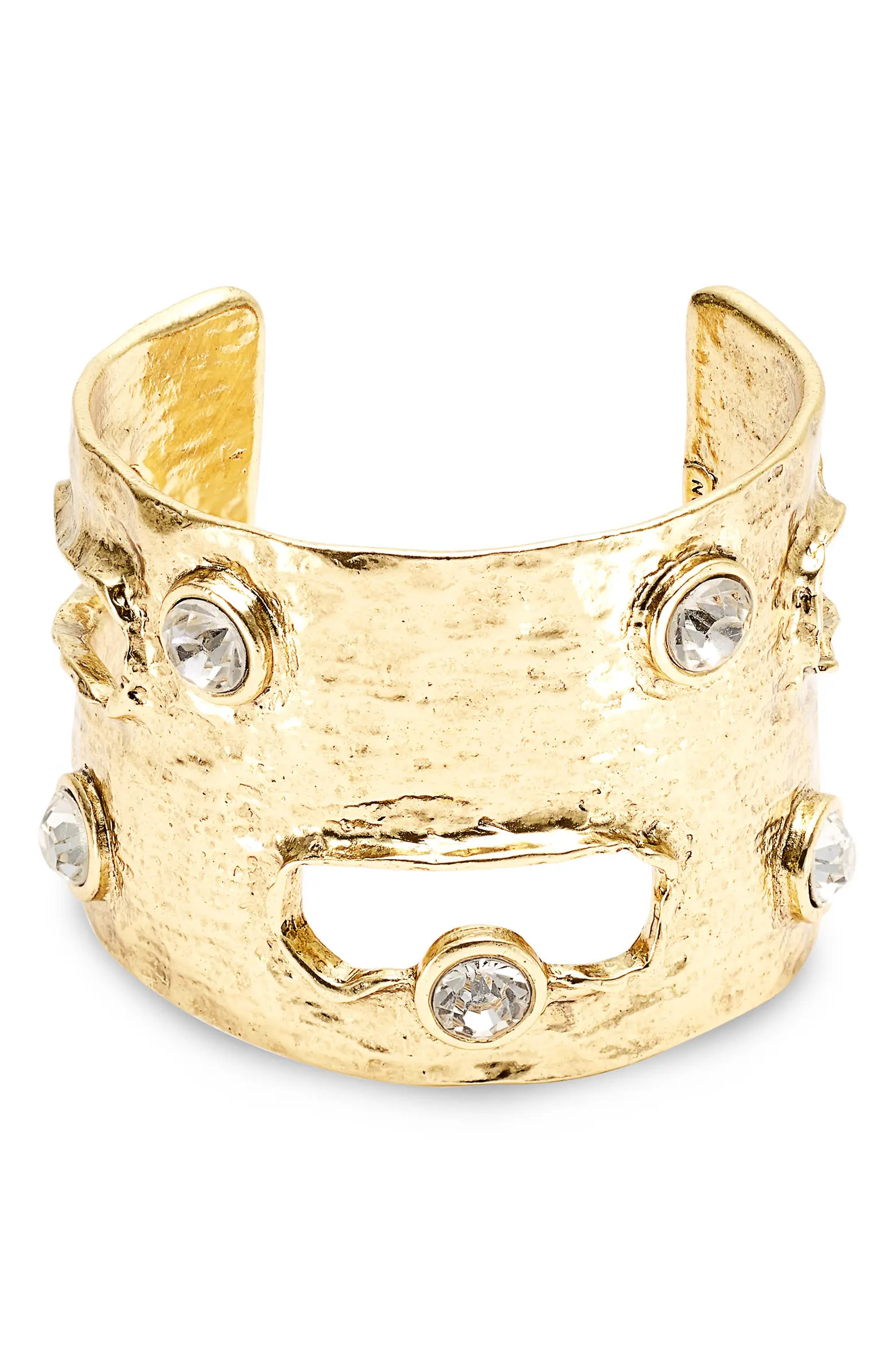 Karine Sultan Embellished Crystal Cuff Bracelet | Nordstrom | Nordstrom