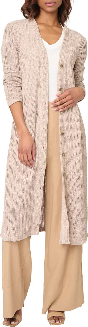 GIBSONLOOK Open Stitch Duster Cardigan | Nordstrom | Nordstrom