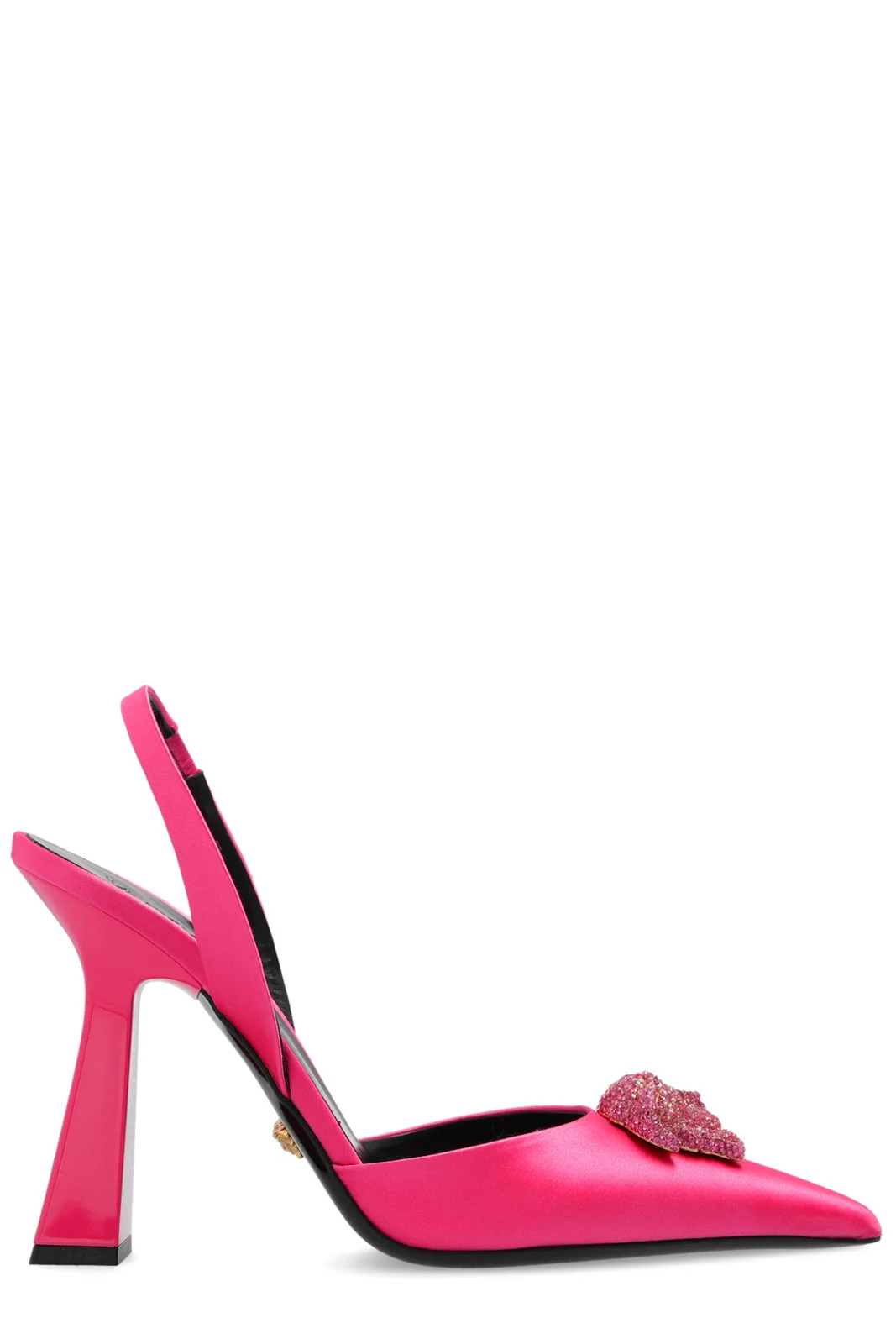 Versace La Medusa Pointed Toe Pumps | Cettire Global