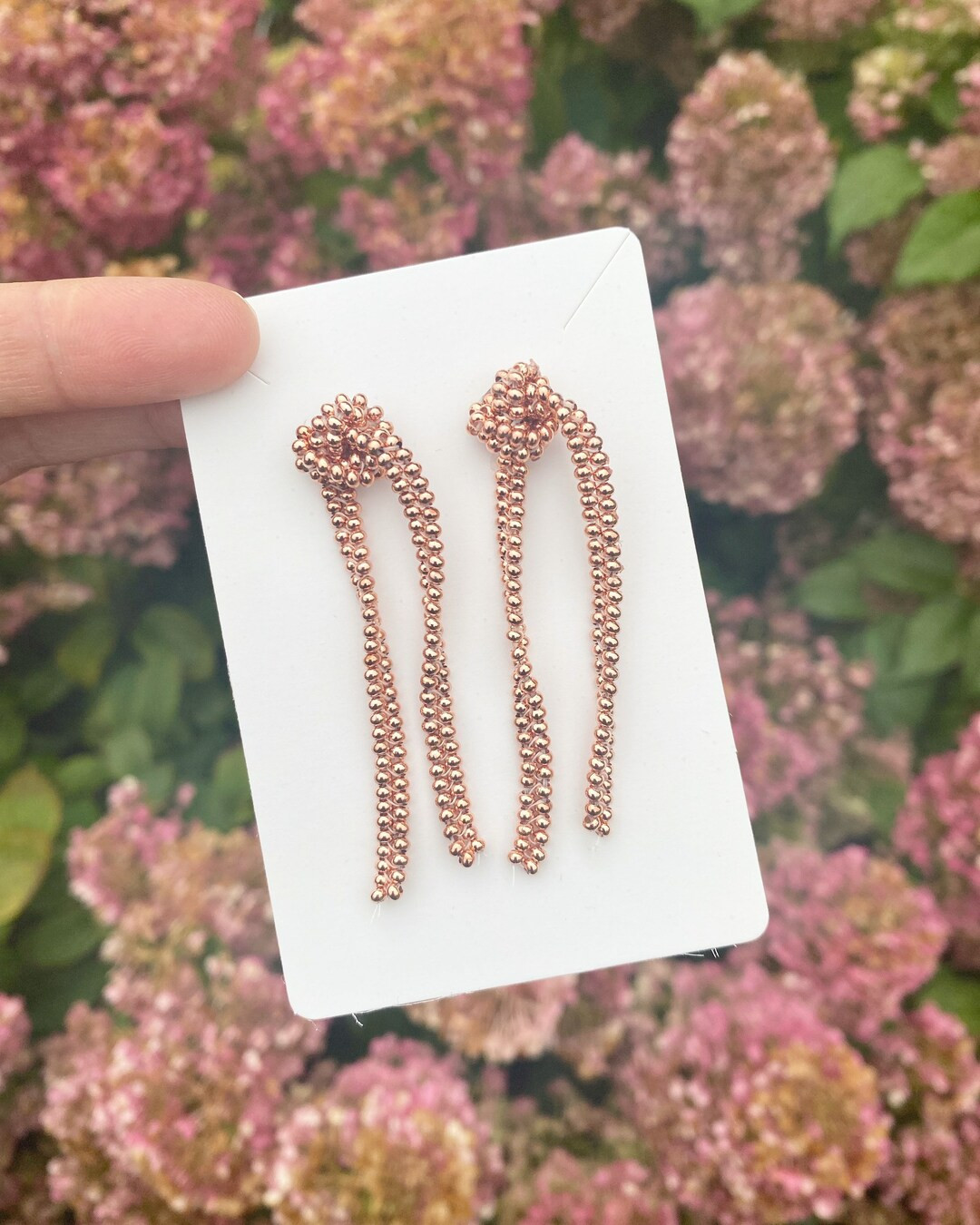 What’s Knot to Love in rose gold | Etsy (US)