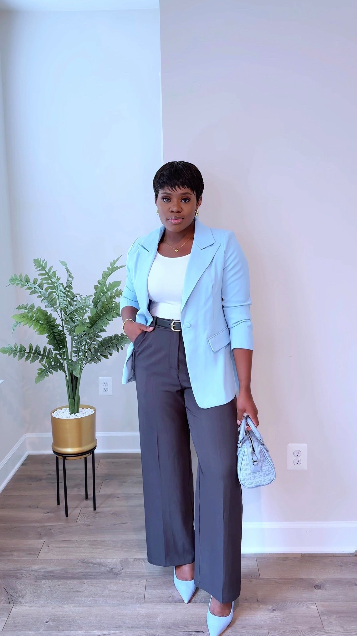 Grey & Dusty Blue Combo

#LTKootd