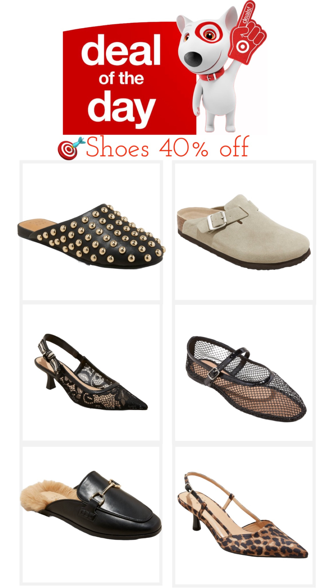 So many good shoes and all are 40% off! Stock up for Fall. 

| Target circle deals | Target shoes | circle deal shoes | fall shoes | fall fashion | 

#LTKOver40 #LTKFindsUnder50 #LTKSaleAlert