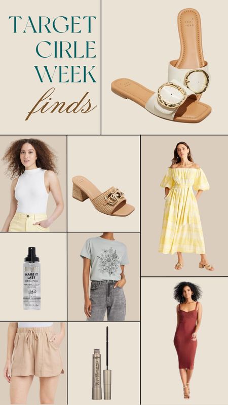 Target Circle week deals! Save 30% on all of these items and more swimwear, sandals, tees, tanks, shorts, dresses and more! 

#LTKxTarget #LTKsalealert #LTKfindsunder50