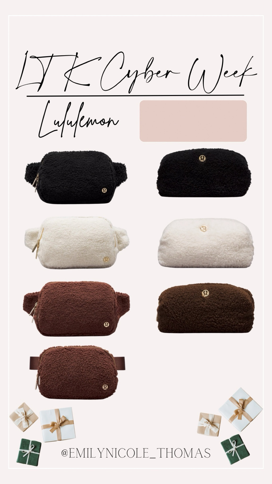 Lululemon belt bags + accessories pouches🖤🤍🤎

#LTKCyberWeek #LTKGiftGuide #LTKHoliday