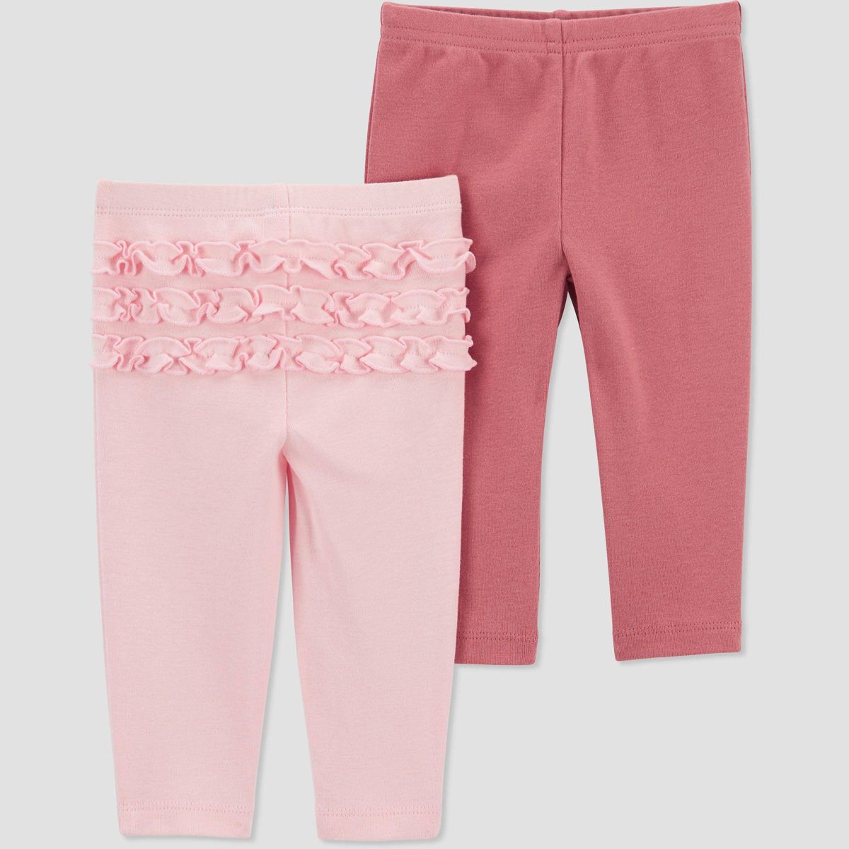 Carter's Just One You® Baby 2pk Ruffle Pants - Pink | Target