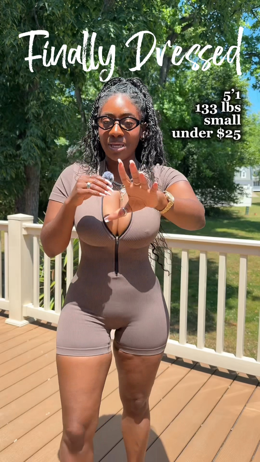 OQQ has been a brand I’ve frequented for the last 2 years. The quality is there! Tons of colors in this form fitting romper! True to size, in between sizes go up a size. Fabric snatches you

#LTKootd #LTKSeasonal #LTKPetite