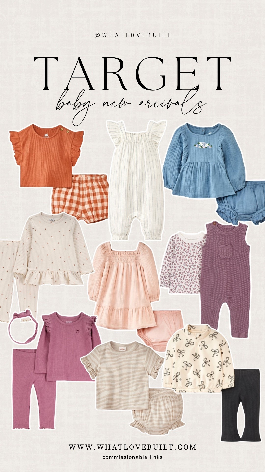 Target Baby Girl New Arrivals for Fall 

#target #baby #babygirl #babyclothing #babygift #babyshower #pregnancy #pregnant #girl 

#LTKBaby #LTKKids #LTKFindsUnder50