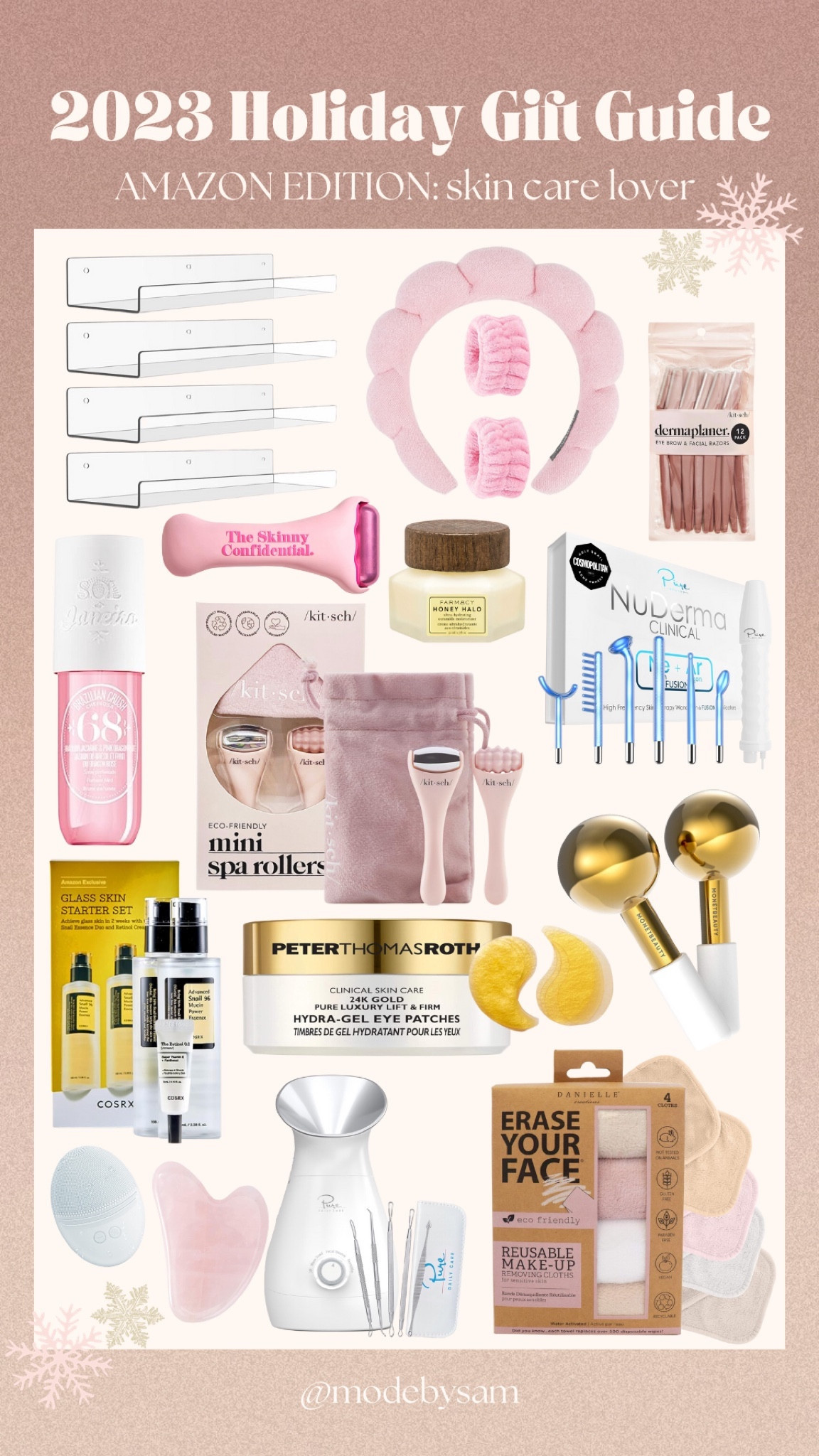 Amazon gift guide for the skin care lover! 🎅🏼❤️

Gifts for the girls, gifts for the besties, gifts for the sister, gifts for the mom, gifts for the mother-in-law, gifts for the cousins!


#LTKGiftGuide #LTKCyberWeek #LTKbeauty