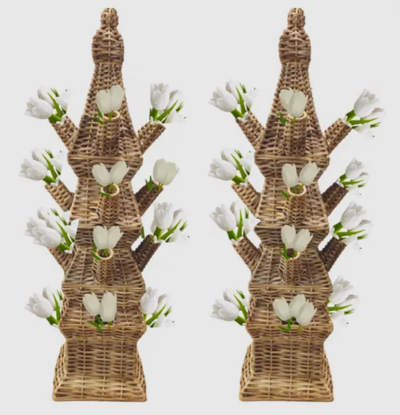 Wicker Tulipiere | Hunt and Hostess (US)