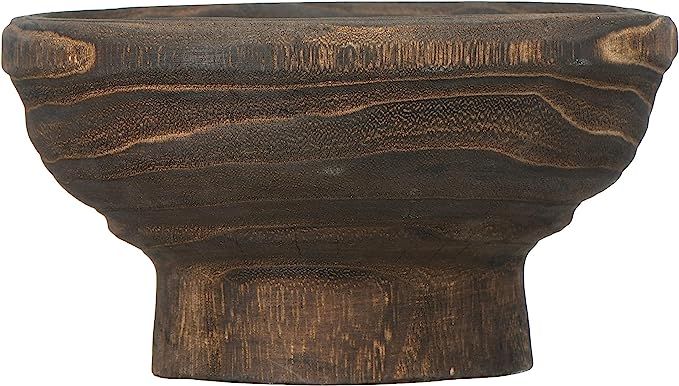 Bloomingville Black Paulownia Wood Bowl | Amazon (US)