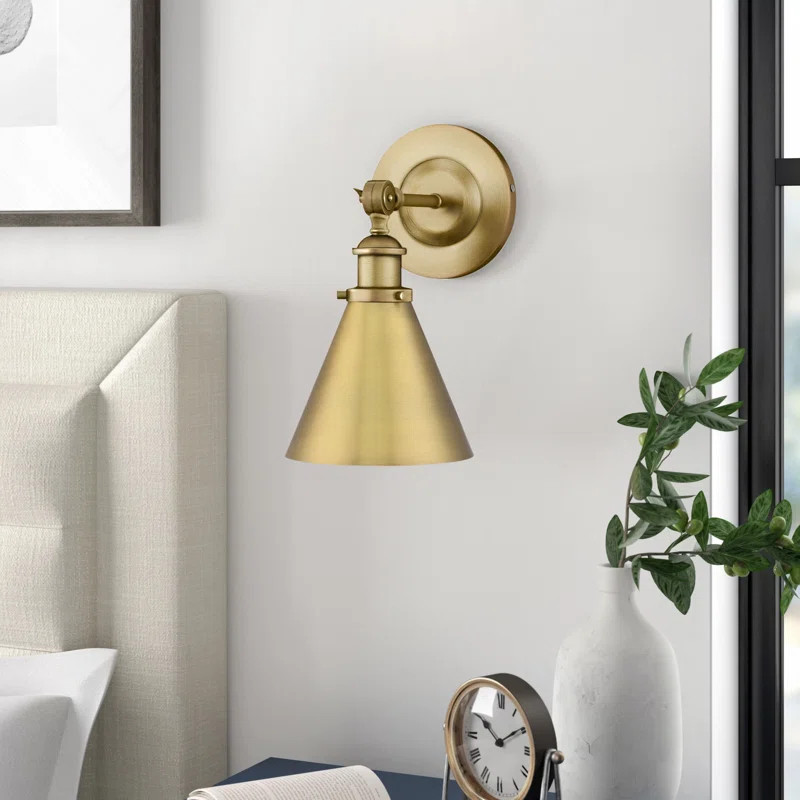 Kairi 1 - Light Dimmable Armed Sconce | Wayfair North America