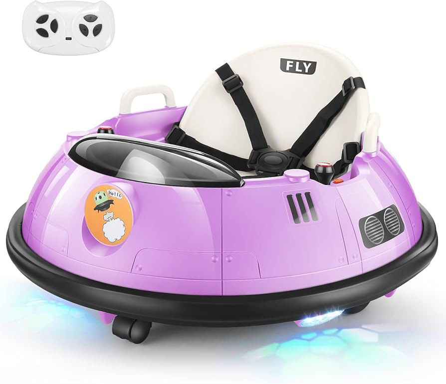 Hikole Electric Bumper Car for Kids, 12V Battery Powered Bumper Cars for Girls Boys, 360 Degree S... | Amazon (US)