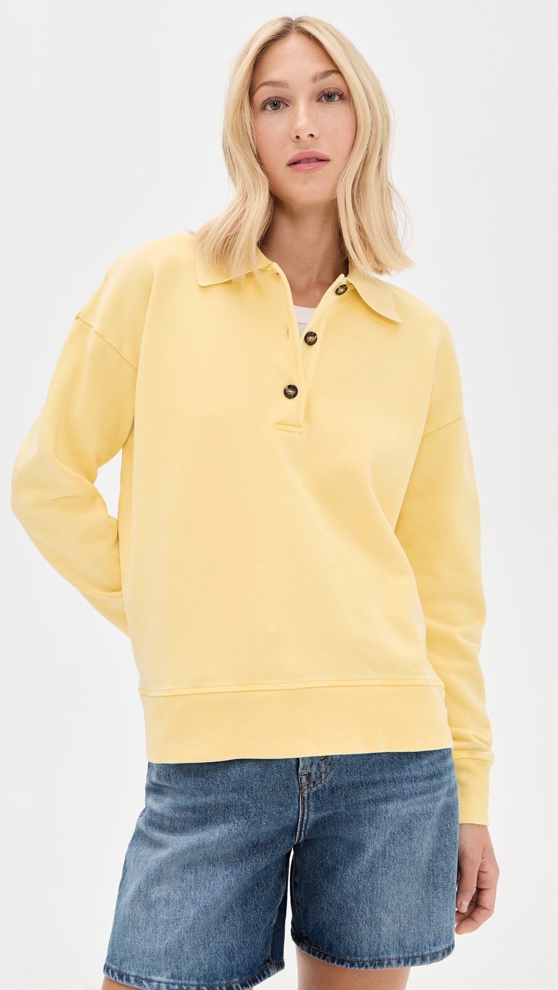 Garment Washed Howard Polo | Shopbop