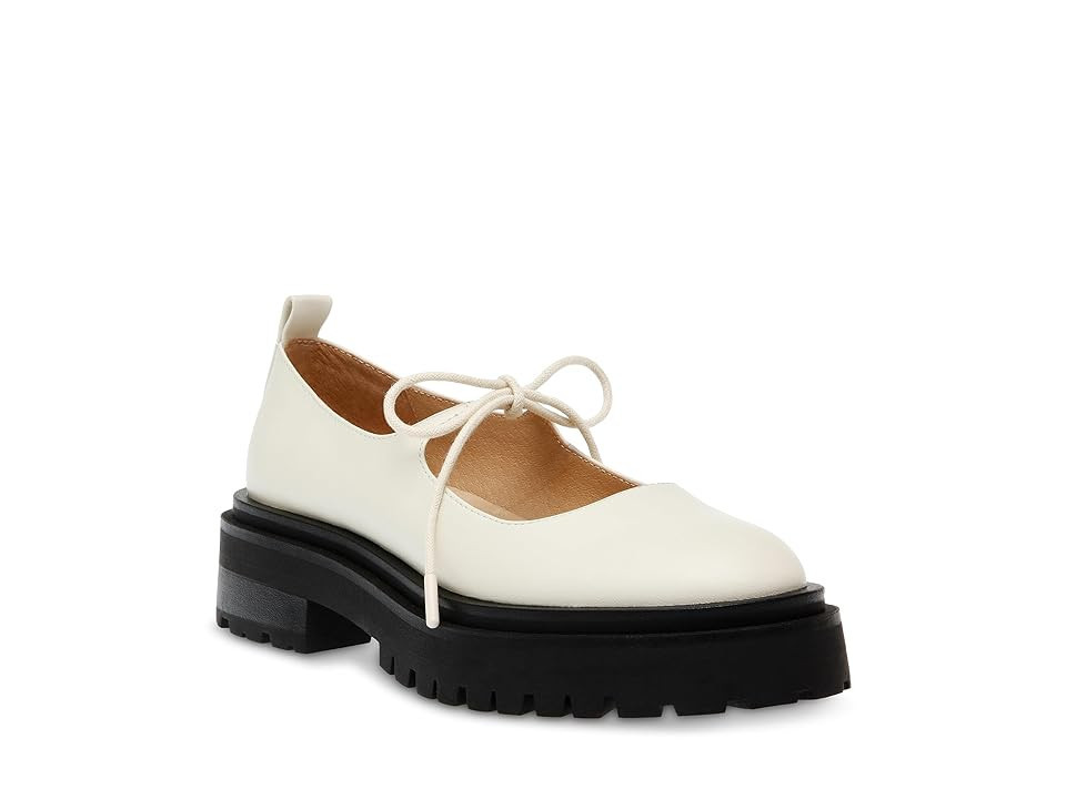 Steve Madden Landon (Bone Leather) Women's Flat Shoes | Zappos