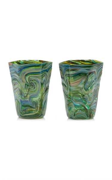 Set-Of-Two Calcedonio Water Glasses | Moda Operandi (Global)