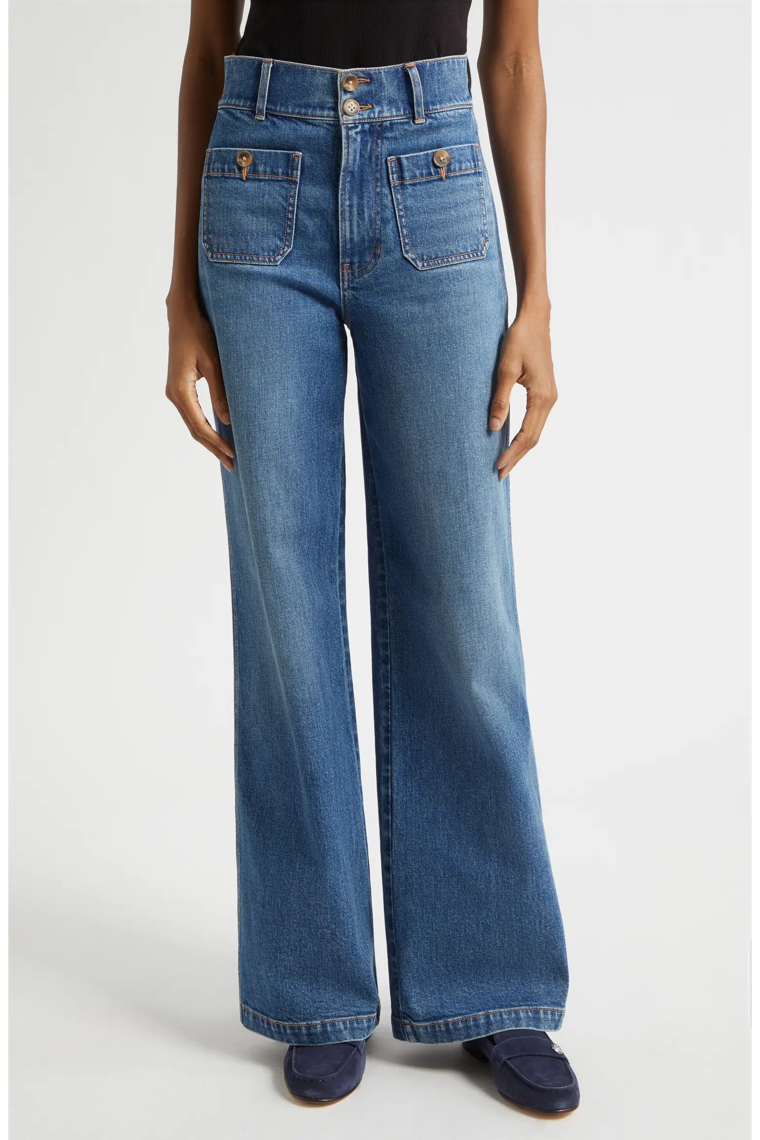 Taylor High Waist Wide Leg Jeans (Women) | Nordstrom | Nordstrom