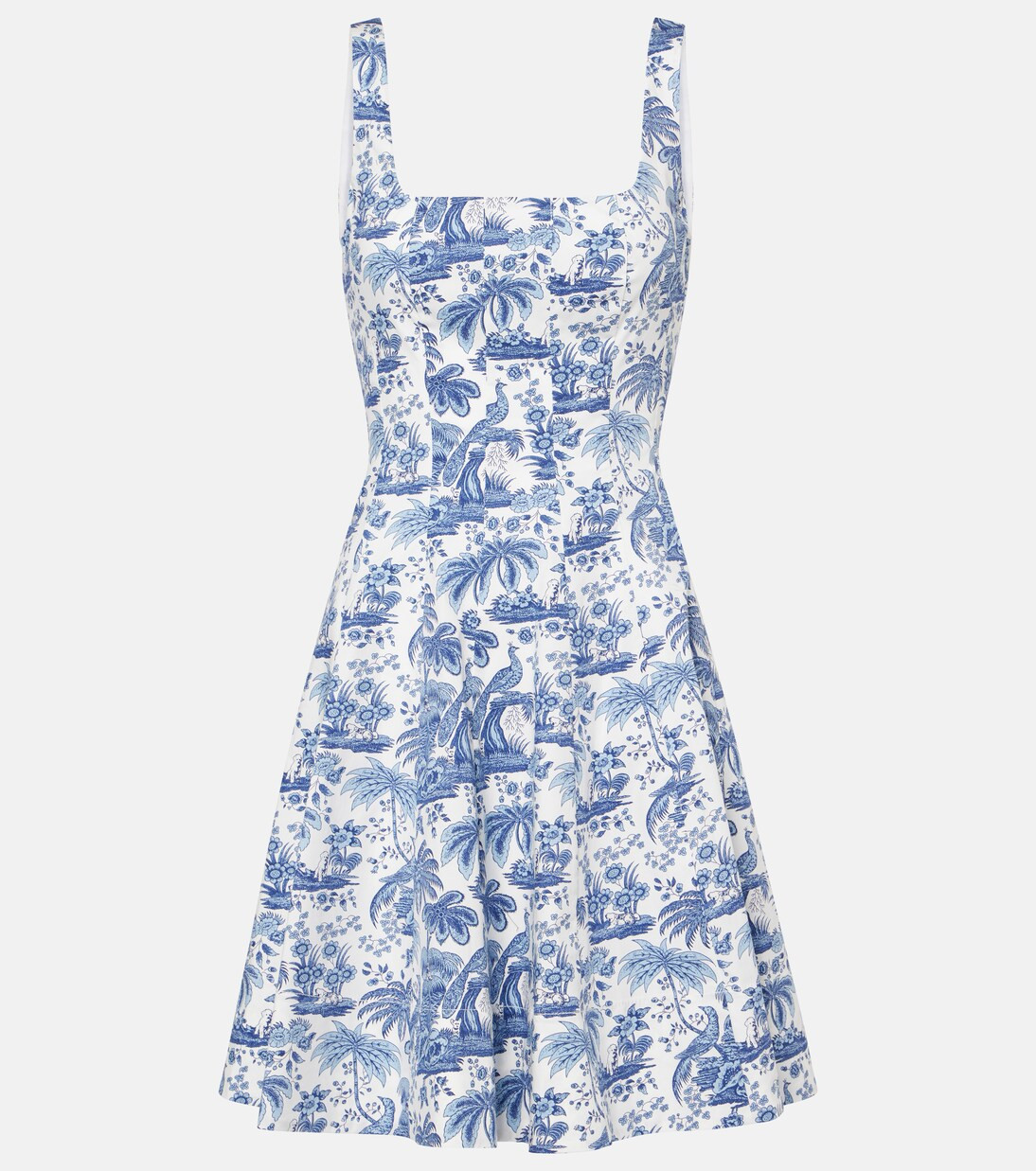 Wells floral cotton minidress | Mytheresa (UK)