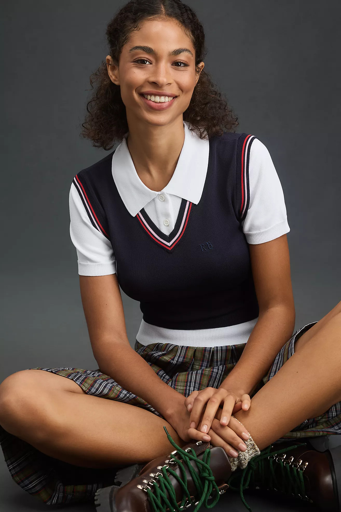 Rowing Blazers Layered Polo Shirt | Anthropologie (US)