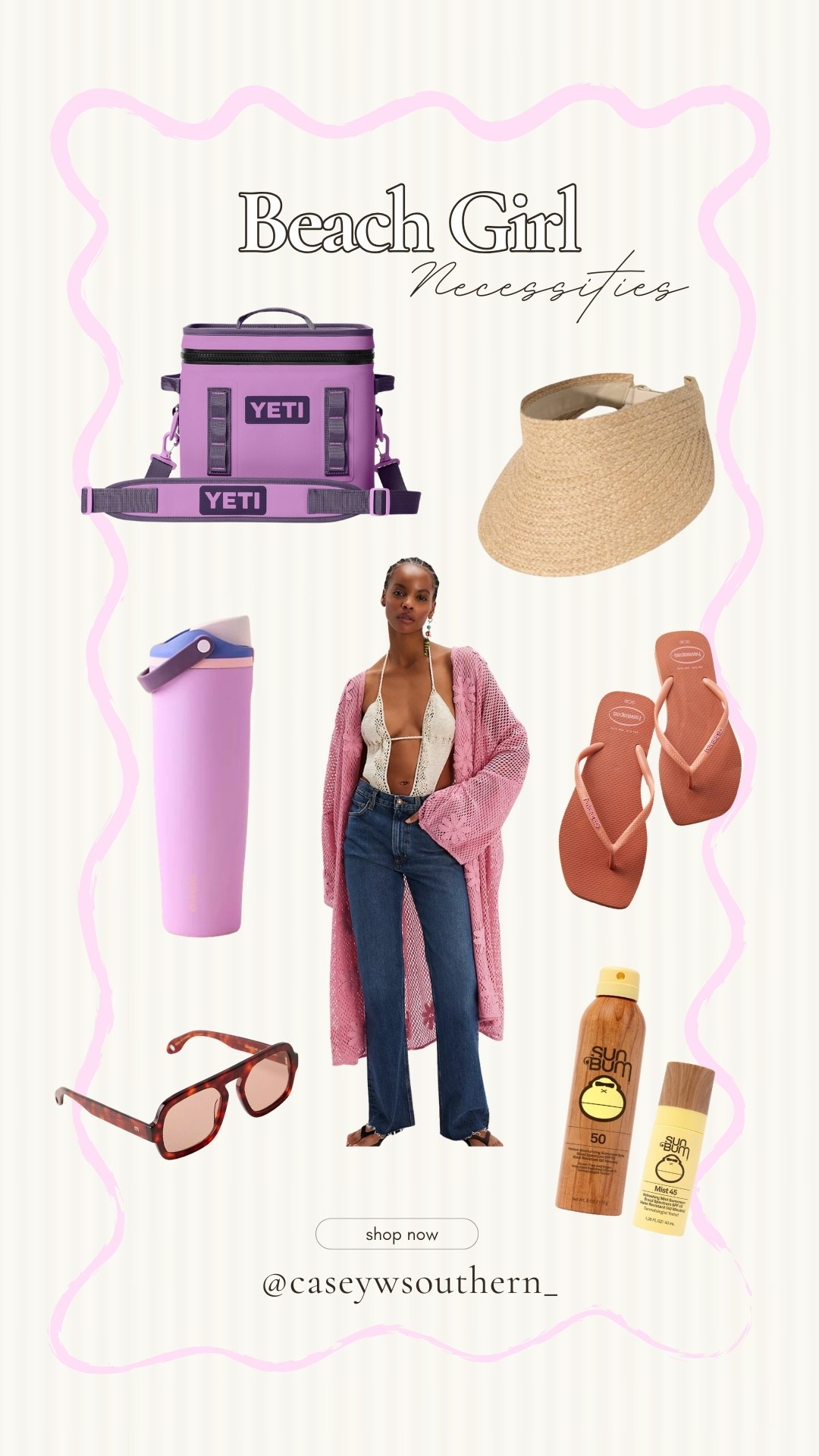 Beach girl necessities for summer!
