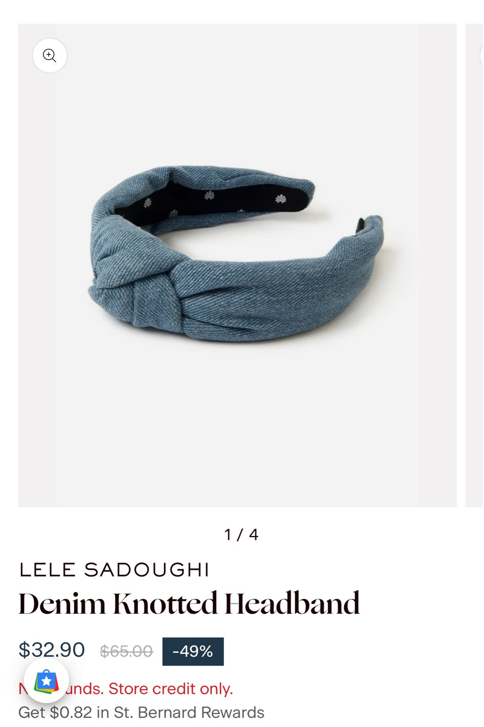 Lele Sadoughi on sale at St Bernard’s 

#LTKStyleTip #LTKFindsUnder50 #LTKSaleAlert