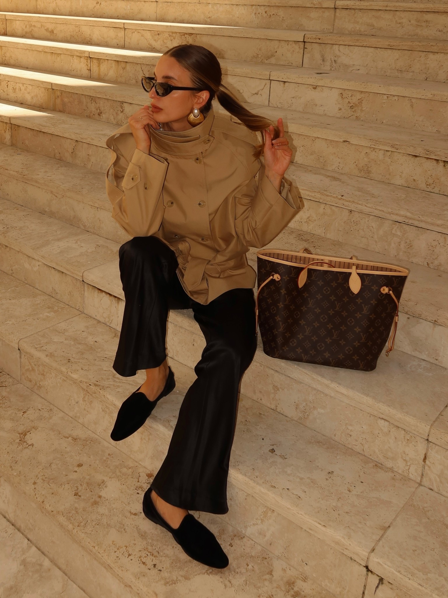 Wearing size XS in the cropped Zara trench! And size XS in the Eaves silk pants, my usual shoe size in the Nelson Made slippers! 

#LTKaustralia #LTKautumn #LTKshoes