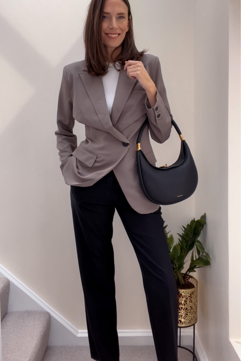 This outfit is mainly about the blazer. It’s a statement blazer but it’s still chic and minimal. The extra pleats and layers give the blazer an edge and will give you that stylish touch that can be hard to manage when you’re dressing for an office environment. 

Workwear, what to wear to work, office outfits  

#LTKstyletip #LTKunder50 #LTKworkwear