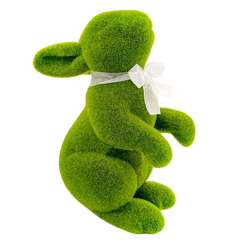 Artificial Moss Looking Up Easter Bunny, 10.5" | At Home