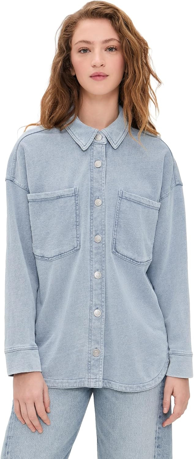 Z SUPPLY Women's All Day Knit Denim Jacket | Amazon (US)