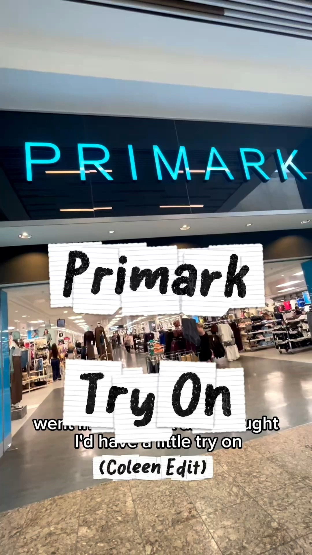 Primark Try On! Not been in for a while and was excited to see the Coleen Edit. Comment SHOP to get the links sent straight to your DMs 🧡✨