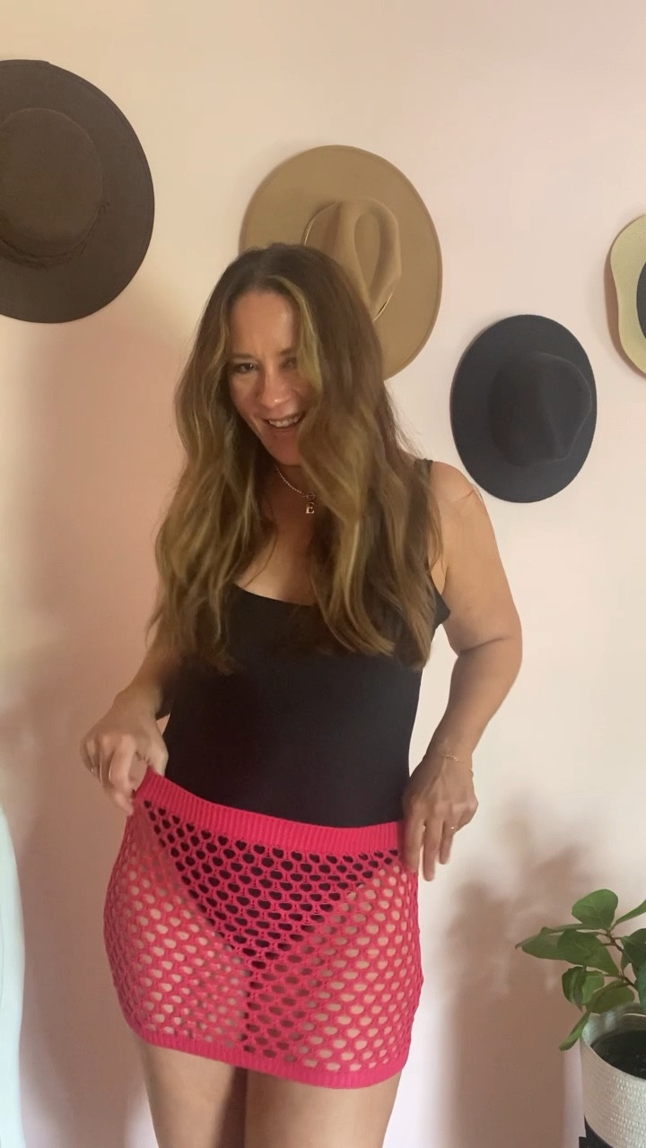 The cutest little swim coverup skirt, crochet skirt coverup, beach style, resort style 

#LTKunder50 #LTKstyletip #LTKswim