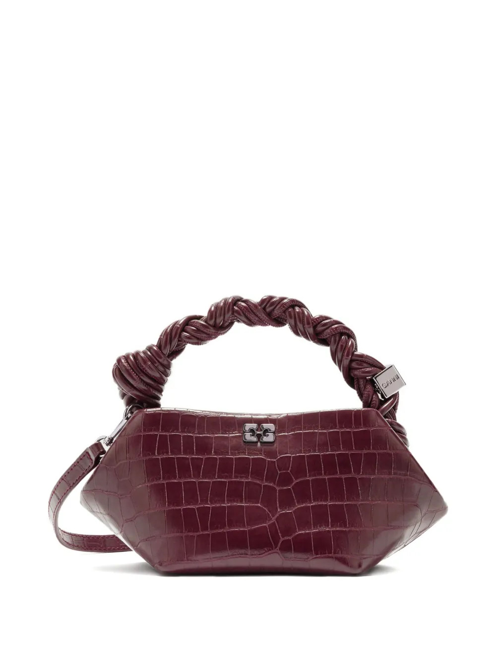 mini Bou twisted-handle tote bag | Farfetch Global