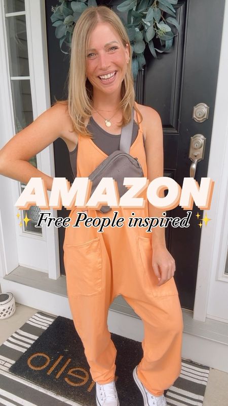 FREE PEOPLE INSPIRED 🍊 Orange crush vibes! Comment

I think this orange might be my favorite color yet!! features a baggy fit & pockets in the front. Wearing my true size small & I’m 5’2” for ref. No back pocket on this brand 

@amazonfashion #founditonamazon #amazonfashion #amazonfinds #momstyle #stylereels #outfitreel #outfitideas  #outfitinspo #petitefashion #styletrends #summerstyle #outfitoftheday #outfitinspiration #athleisurestyle #stylereel #tryonreel #casualstyle #everydaystyle #affordablefashion  #styleinfluencer #outfitidea #fashionmusthaves #athleisurewear #comfyoutfits #casualoutfits #summerstyle 
#OOTD #onesie #jumpsuit  