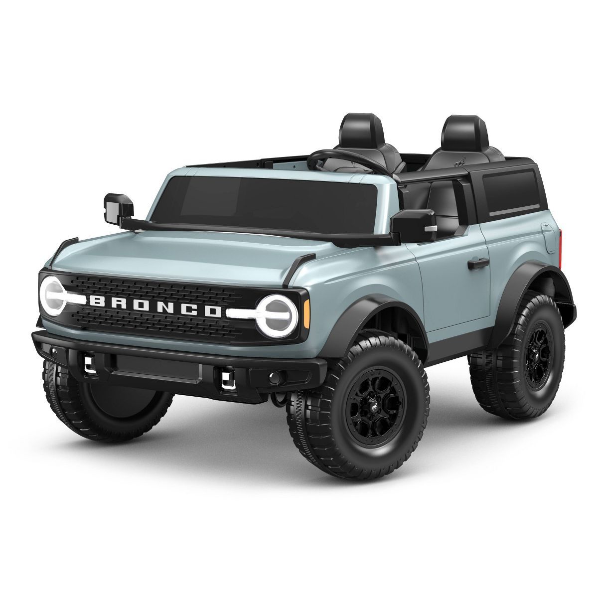 KidTrax 12V Ford Bronco Powered Ride-On - Gray | Target