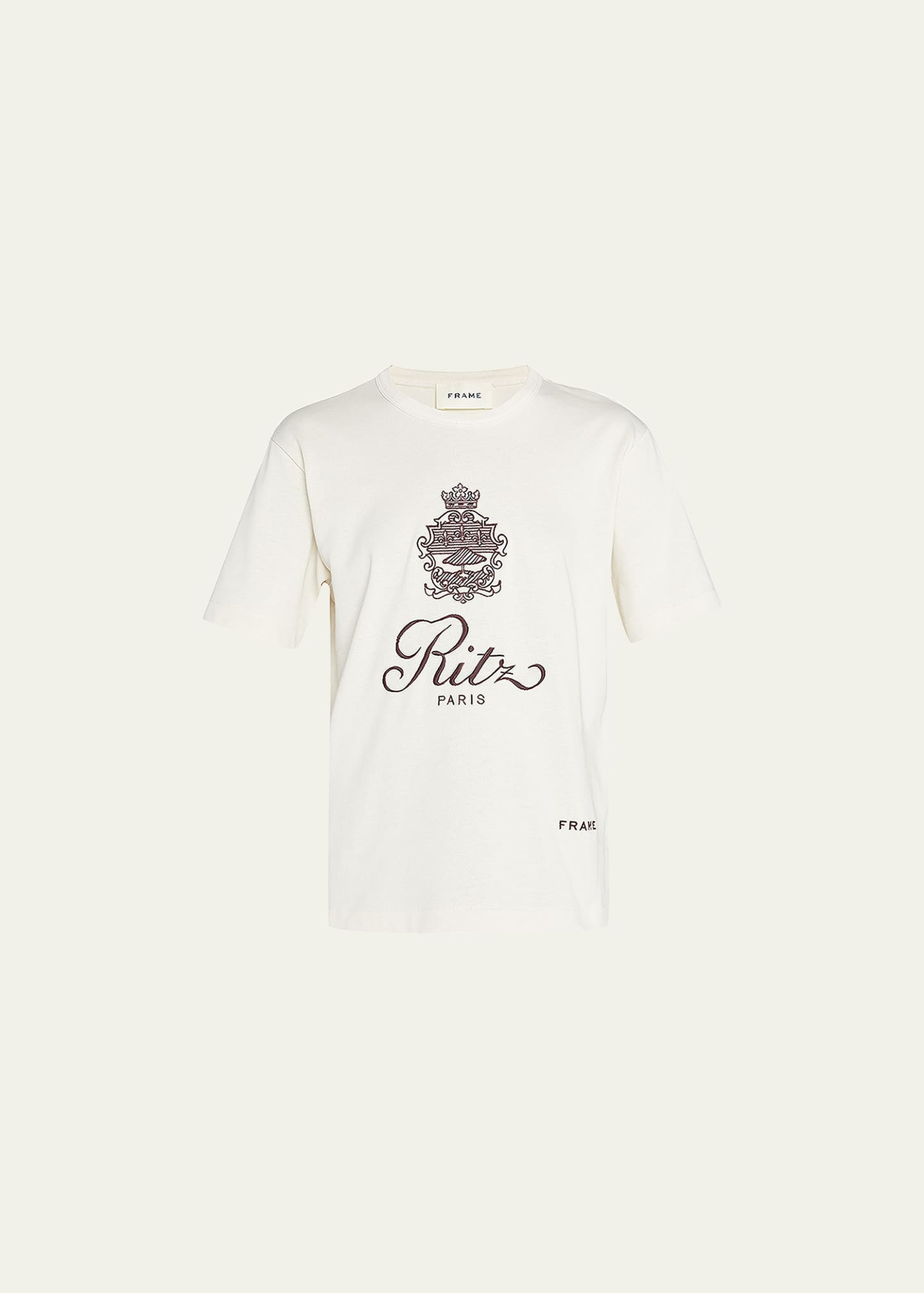 FRAME x Ritz Paris FRAME x Ritz Paris Graphic Crewneck Tee | Bergdorf Goodman