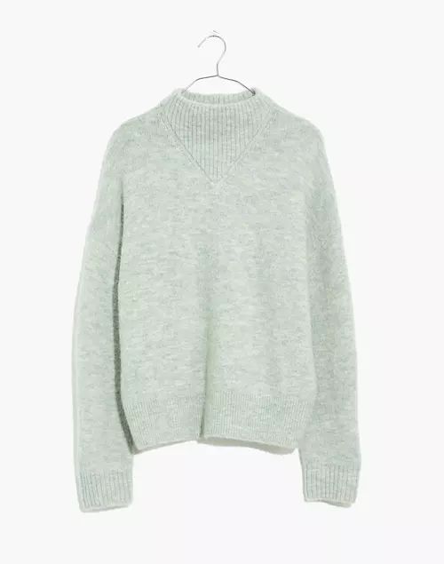 Plus Dillon Mockneck Pullover Sweater | Madewell