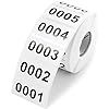 Inventory Labels - Consecutive Number Labels Inventory Stickers - Product Claiming Labels 1-1000 ... | Amazon (US)