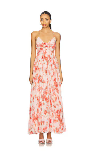 MORE TO COME Darcie Maxi Dress in Pink. - size M | Revolve Clothing (Global)