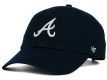 BRAVES MLB OFR CLEAN UP "a" NVY | Hat World / Lids