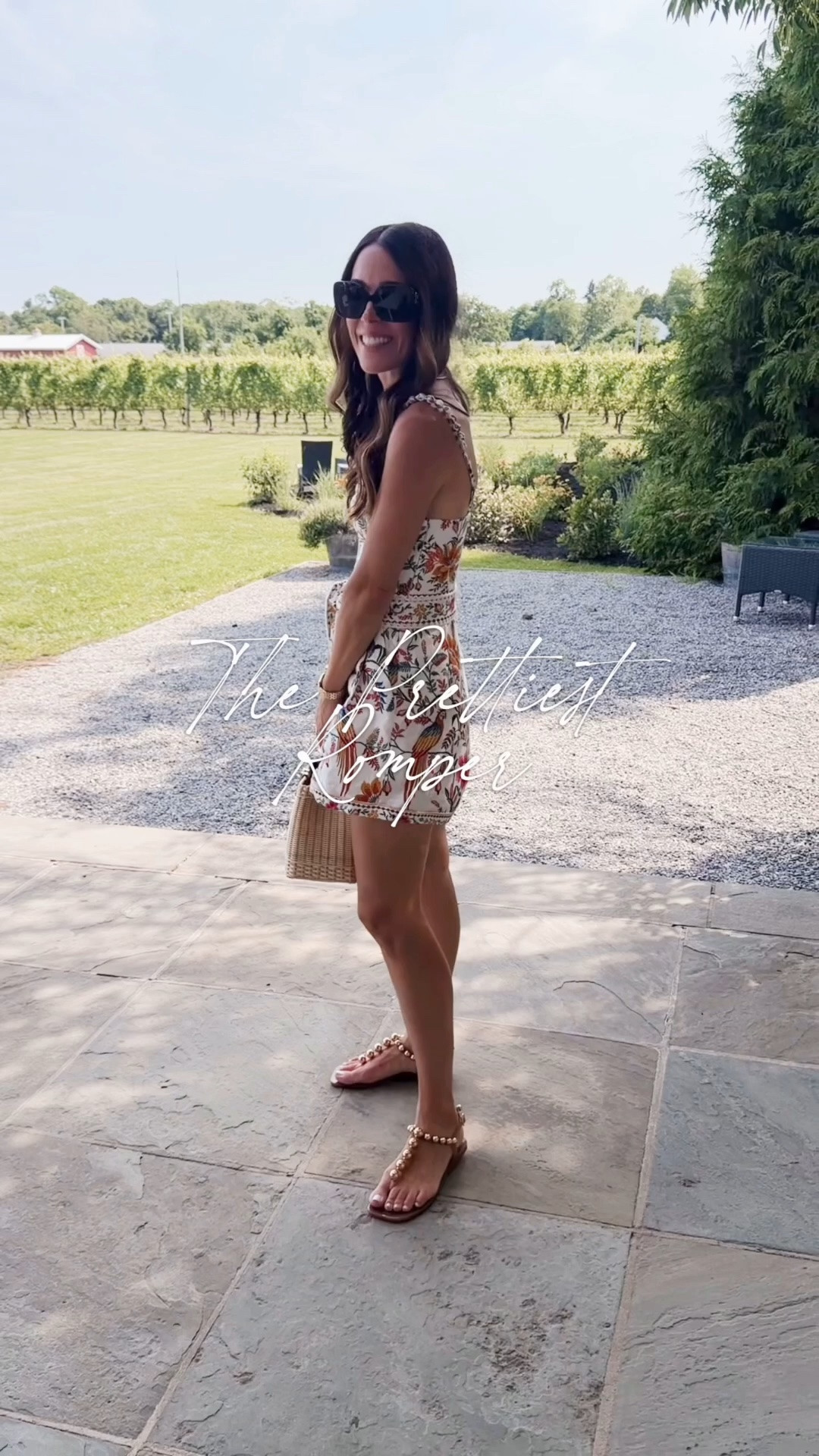 The prettiest little romper for a day of wine tasting out East with my favorite person. 🤍🍷✨

We spent the day celebrating our anniversary, sipping wine, soaking up the sunshine, and this romper was the perfect outfit for it all. Feminine, flattering, and one of those pieces that makes you feel instantly put together.

💌type “ROMPER” and I’ll send it your way! 
🔗

#LTKootd #LTKSeasonal #LTKOver40
