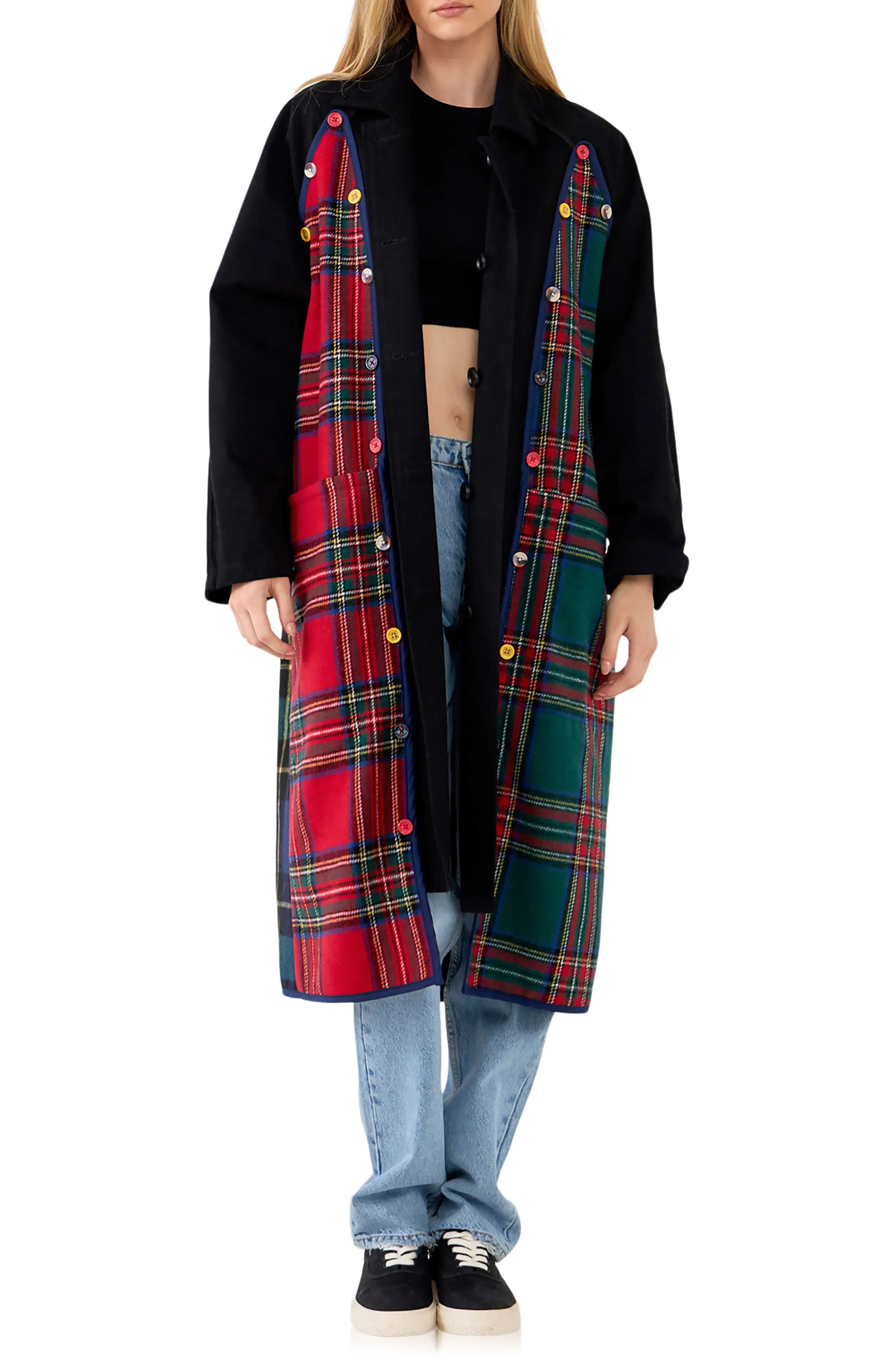 Plaid coat | Nordstrom | Nordstrom