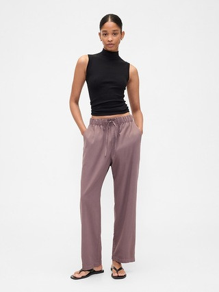 Mid Rise Easy Twill Pants | Gap Factory