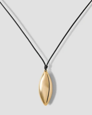 Metal Dagger Leather Cord Necklace | Jennifer Fisher Jewelry